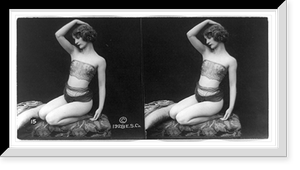 Historic Framed Print, Miss Frigidaire,  17-7/8" x 21-7/8"