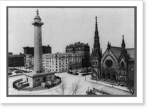 Historic Architecture - Baltimore - Washington Monument, Mt