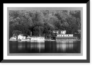 Historic Framed Print, Greenwood Lake, New York,  17-7/8" x 21-7/8"