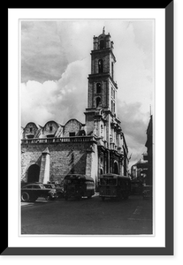 The San Francisco Church and Convent, now converted into the General Post Office, Havana, Cuba, Antique Print