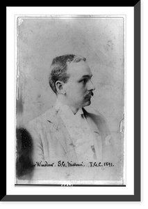 Arthur Winslow, state geologist of Missouri, head-and-shoulders portrait, facing right, taken at I.G.C..Charles Parker, photographer, Washington, D.C, Antique Wall Art