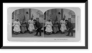 Historic Framed Print, The dancing master.photographed and published by B.W. Kilburn, Littleton, N.H.,  17-7/8" x 21-7/8"