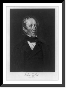 John Tyler.G.P.A. Healy, pinx't. Classic, Historic Reproduction