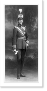 Historic Portrait - Alfonso XIII, King of Spain, full-length portrait