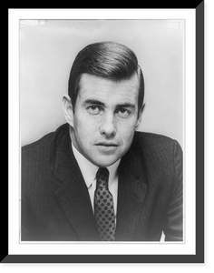 Historic Framed Print, [Jack F. Kemp, Republican Congressman from New York, head-and-shoulders portrait, facing front],  17-7/8" x 21-7/8"