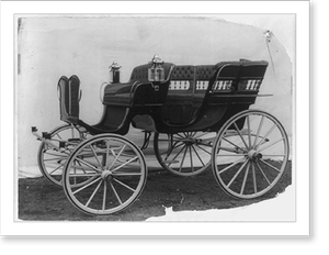 Vintage Photo Print - Columbus - Carriage manufactured by the Buggy