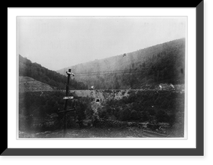 Pennsylvania Railroad. Horse shoe curve, Allegheny Mountains, Historic Print