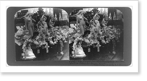 Black & White Photo - St. Louis - Sylph-like forms in the sculptor's