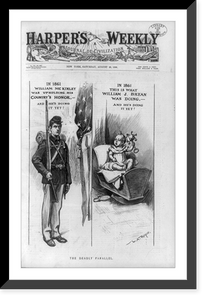 The deadly parallel.W.A. Rogers, Vintage Wall Art