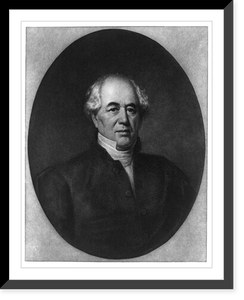 Eleazar Williams, missionary to Oneida and Iroquois Indians, head-and-shoulders portrait, facing front Classic, Historic Print