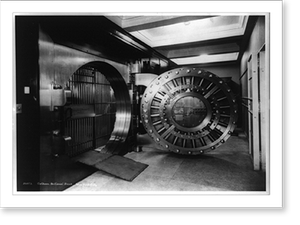 Black & White Photo - New York City - Gotham National Bank