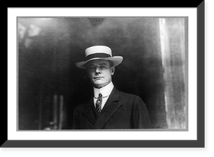 Albert Beveridge, Senator from Indiana, head-and-shoulders portrait, facing front, Antique Poster