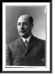 A. E. Morrison, half-length portrait, facing left, Antique Print