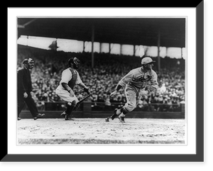 Cubs in first Chicago game of season. St. Louis vs. Cubs, Historic Print