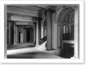 Historic Photo Print - New York City - Main corridor of the New Theater