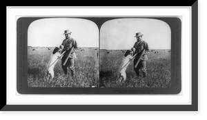 Historic Framed Print, Brought to land. a faithful servant,  17-7/8" x 21-7/8"