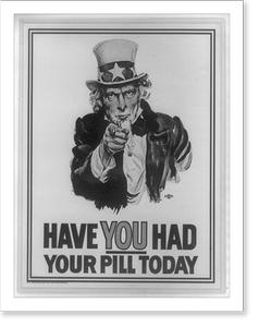 Black & White Photo - Have you had your pill today