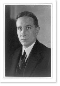 Historic Photo Print - S. Parker Gilbert, reparations agent