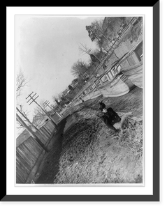 Vintage Photo Print - C & O Canal at Georgetown - Framed Wall Art Gift Idea