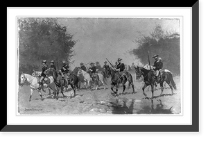 Advance guard.Frederic Remington, Vintage Wall Art