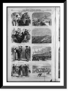The Pictorial spirit of the Illustrated European Press, Antique Print