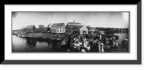 Historic Framed Print, Monhegan, Me.,  17-7/8" x 21-7/8"