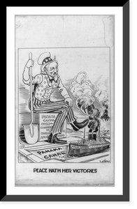 Historic Framed Print, Peace hath her victories.Bart.,  17-7/8" x 21-7/8"