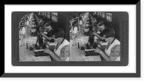 Stitching of tops of collars after turning, Troy, N.Y, Historic Reproduction
