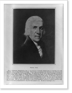 Antique Photo Print - Francis Dana, 1743 - Framed Wall Art Gift Idea