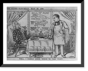 Well, I hardly know which to take first!, Antique Poster