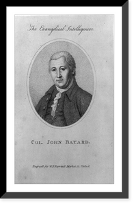 Historic Framed Print, John Bayard, 1738-1807,  17-7/8" x 21-7/8"
