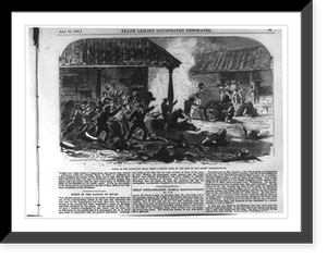 Gen. Wm. Walker's Exp. in Nicaragua Scene in the Battle of Rivas, from a sketch made on the spot by our artist correspondent, Antique Poster