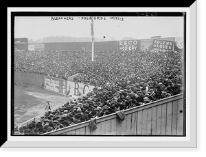 Historic Framed Print, Bleachers, World Series, Polo Grounds (baseball),  17-7/8" x 21-7/8"