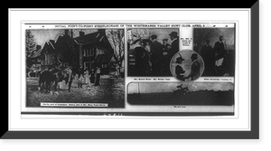 Initial point-to-point steeplechase of the Whitemarsh Valley Hunt Club, April 6, Historic Print