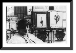 Portrait of Bricktop (Ada Smith du Conge), Paris, Historic Print