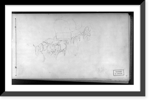 Historic Photo Print - Mules pulling wagon - Great Gift for History Buffs