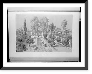 Antique Photo Print - Cour du palais de Sari - Great Gift for History Buffs