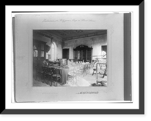 Historic Framed Print, [The interior of the Imperial Artillery Range on the Kagithane].the photograph studio of the Imperial School of Engineering.,  17-7/8" x 21-7/8"