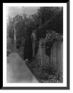 Villa Rosa, residence of Mrs. Joseph Grant, Burlingame, Calif. - 2, Antique Poster
