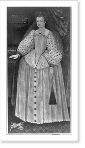 Vintage Photo Print - Lady Arabella Stuart, 1575