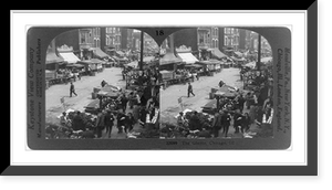 The ghetto, Chicago, Ill, Historic Reproduction