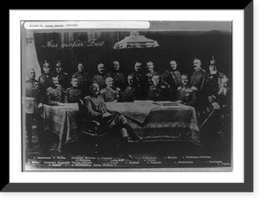 Historic Framed Print, Wilhelm II, German emperor, 1859-1941 - 6,  17-7/8" x 21-7/8"