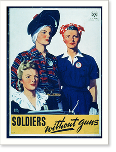 Vintage Photo Print - Soldiers without guns - Great Gift for History (2)