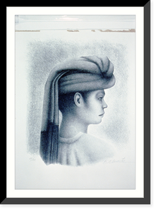 Historic Framed Print, Mujer Oaxaquena,  17-7/8" x 21-7/8"