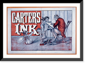 Historic Framed Print, Carter's ink - 2,  17-7/8" x 21-7/8"