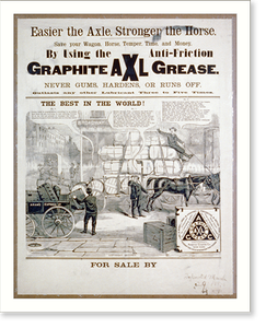 Vintage Photo Print - Graphite AXl Grease - Great Gift for History Buffs