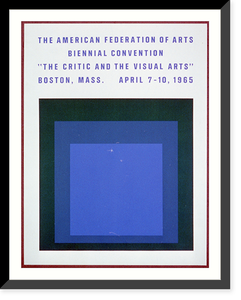 Vintage Americana Print - Boston, Massachusetts - The American Federatio
