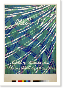 Vintage Americana Print - Atelier 17, April 15-May 30, 1964