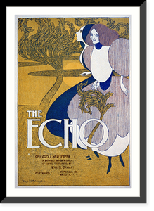 Vintage Photo Print - Chicago - The echo 's new paper