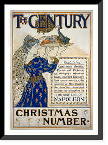 Vintage Photo Print - Christmas - The Century containing the new life